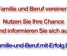 Familie und Beruf vereinen. Arbeiten...